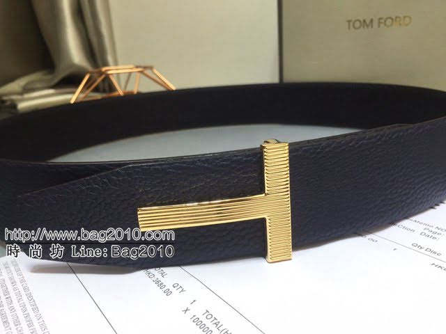 TOM FORD商務男士皮帶 湯姆福特雙面小牛皮腰帶  jjp1876